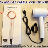 Phon Asciugacapelli NUOVO con LED da viaggio casa