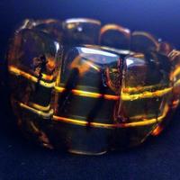 Braccialetto in ambra baltica - Ambra - 65 mm - 5