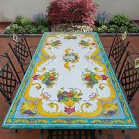 TAVOLO IN PIETRA LAVICA MIS. 200X100 CM. IN ITALIA