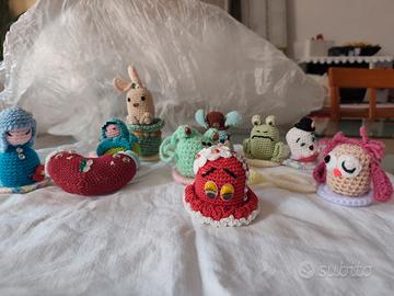 bambole all' uncinetto, amigurumi, bambola 