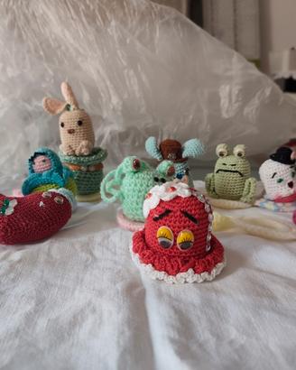 coniglio amigurumi, amigurumi, stock amigurumi