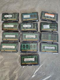 10 banchi ram ddr2 sodimm