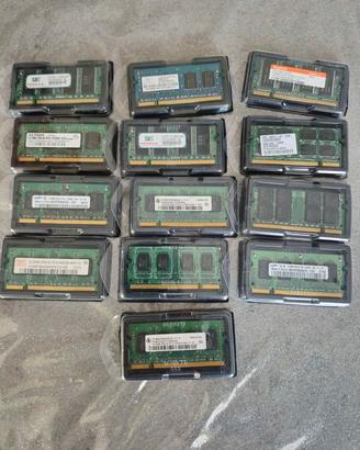 10 banchi ram ddr2 sodimm