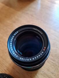 Carl Zeiss Jena 3 obiettivi M42