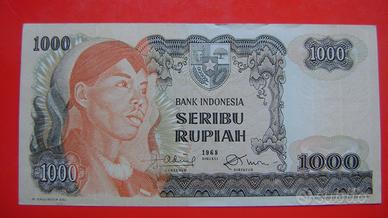 Set 9 banconote Rupiah Indonesia 1968 - Splendide