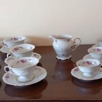 Servizio da thè e caffè in porcellana 