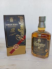 Whisky Ballantines gold seal 12yo 90s original box