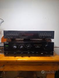 Amplificatore ed Equalizzatore Sony 