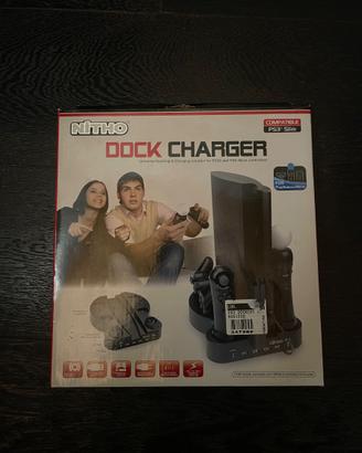 Nitho Dock Charger Sony PlayStation PS3 Slim Base