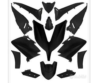 Kit carene nero opaco t max 2015/2016 t max 530