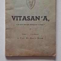 Raro Libretto Vintage VITASAN'A - Cura Dimagrante