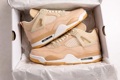 Nike Air Jordan 4 Beige Cream Taglia 42 Nuove