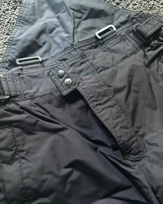 Pantaloni salopette snowboard neve