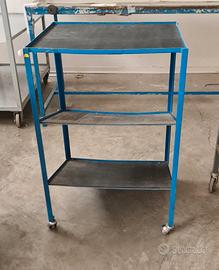 Carrello tecnico professionale a 3 ripiani