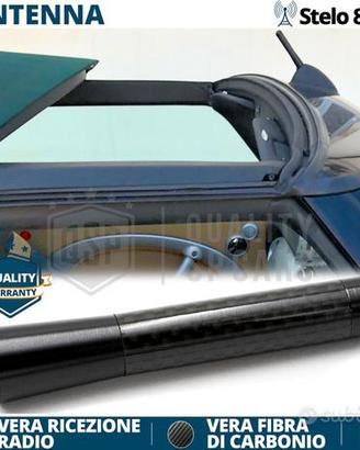 Antenna Corta per Mini One Cooper Fibra Carbonio