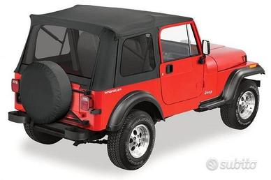 Bestop Supertop JEEP Wrangler YJ CJ 7 vetri scuri