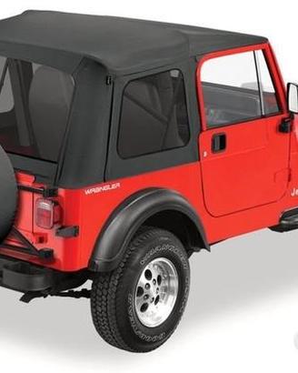 Bestop Supertop JEEP Wrangler YJ CJ 7 vetri scuri