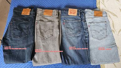 Pantaloni Jeans Levis originali modello 512 e 511