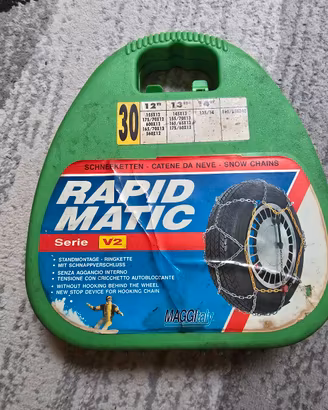 Catene da neve auto ruote R12 R13 R14