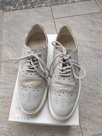 Scarpa derby Geox Respira grigio chiaro