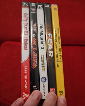 5 giochi per PC