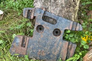 Zavorre per trattore da 40 Kg- Disponibli 5 pezzi