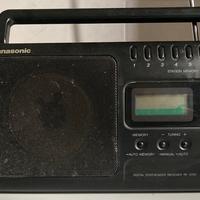 Radio Panasonic AM/FM corrente + batteia