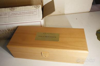 Astuccio Legno Champagne Cristal magnum 2000
