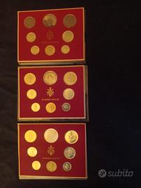 SERIE DIVISIONALI  CITTÀ  DEL VATICANO  (8 VALORI)