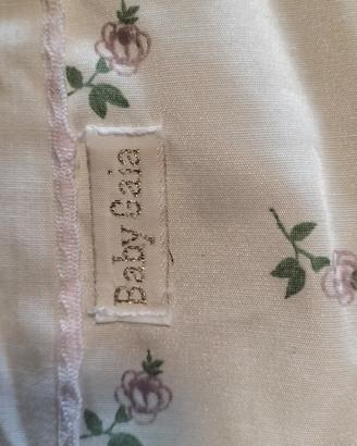 trapuntina cm75x100 e paracolpi neonato