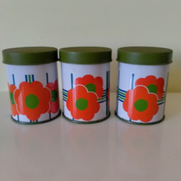 Barattolo Vintage originale con coperchio 1970