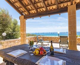 Villa 9p vista mare 550m spiaggia felloniche