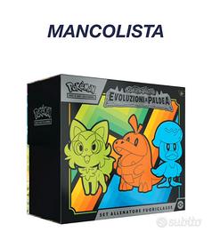 Mancolista Evoluzioni a Paldea