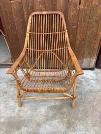 Sedia in Canna Di Bambù