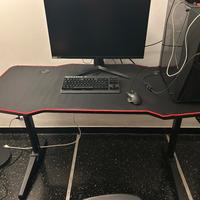 Scrivani Trust Gaming Scrivania XL 140 x 66 cm 