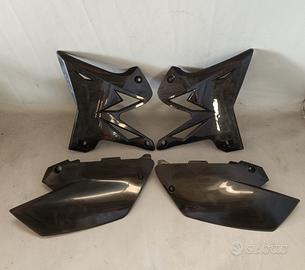 Plastiche Yamaha Yz 02/21 convogliatori nuovi tabe