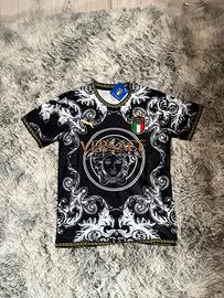 Maglietta da calcio italia x versace
