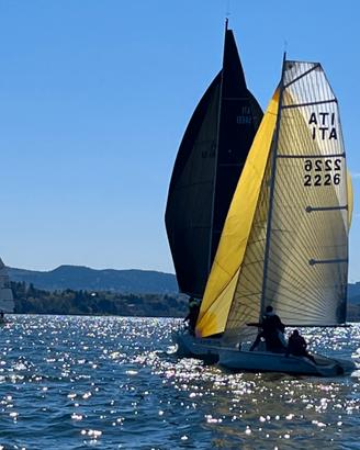 Barca MONO22 pronto per regatare