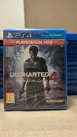 Gioco PS4/PS5 Uncharted 4 nuovo