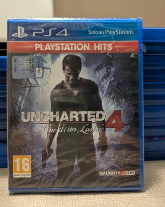 Gioco PS4/PS5 Uncharted 4 nuovo
