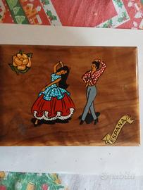 Carillon in legno con meccanismo Sanyo – Souvenir 