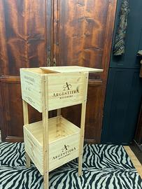 Mobiletto cassette vino