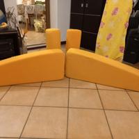 Cuscini a mezzaluna cameretta a ponte