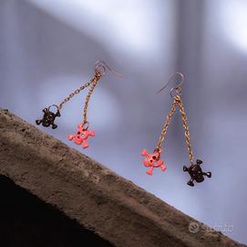 orecchini con teschi 🏴☠️