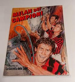 Milan dei campioni - quaderno Gazzetta maggio 89