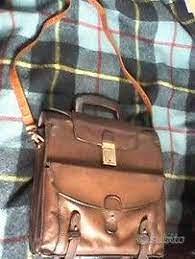 Vintage vera Pelle borsa UNICA marchio BARANTANI