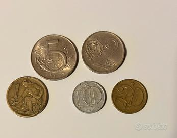 Monete ex Cecoslovacchia