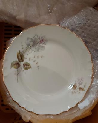 Servizio piatti di porcellana