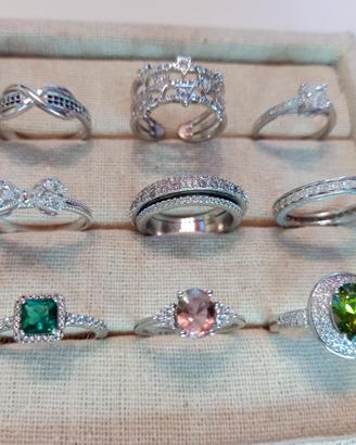 Anelli donna argento