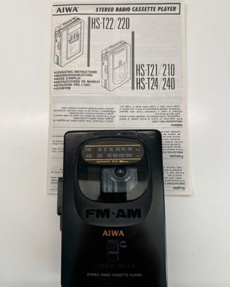 Aiwa Stereo Radio FM AM Cassette Player